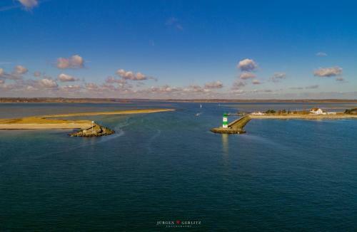 Wasserhaus Blau Im Meer
