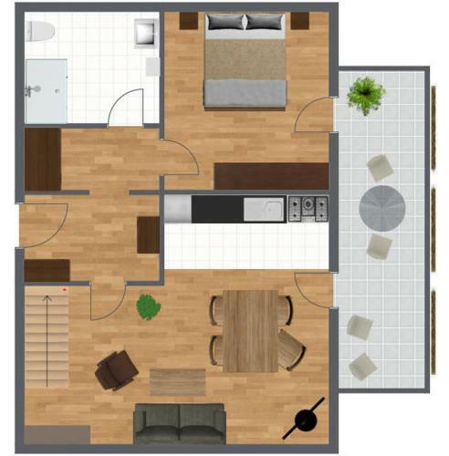 Apartamento Ferienwohnung Kirsch