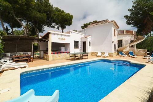 Benitachell Villa Sleeps 6 Pool Wifi