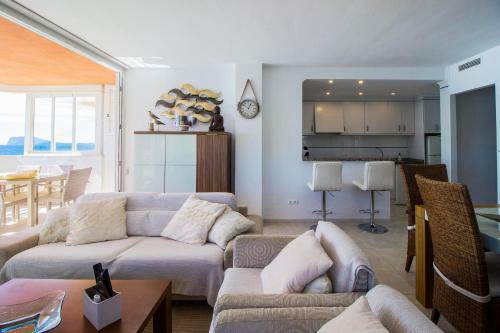 Stunning Frontline Apartment Rubino In Calpe