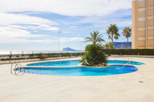 Stunning Frontline Apartment Rubino In Calpe