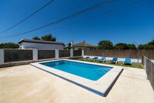 Casa Carlos Con Piscina Privada En Conil