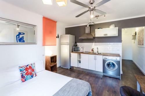 Apartamento Pleasant Studio With Balcony Close To Camp Nou