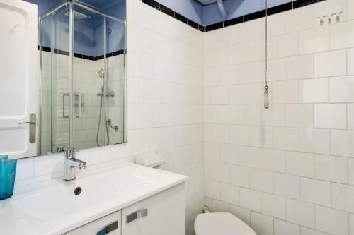 Apartamento Vintage Blue House With Balcony