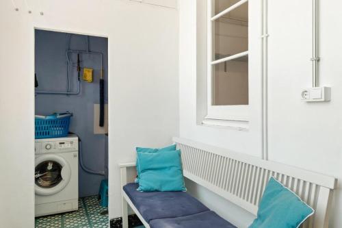 Apartamento Vintage Blue House With Balcony