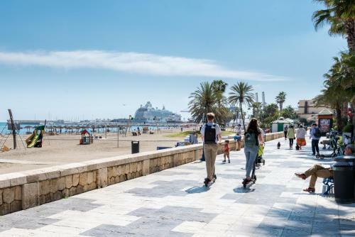 Apartamento Estudio En Paseo Mar�timo Frente A La Playa