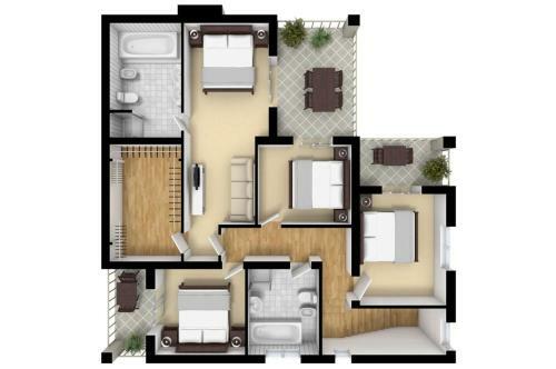 Malaga Villa Sleeps 10 With Pool And Air Con