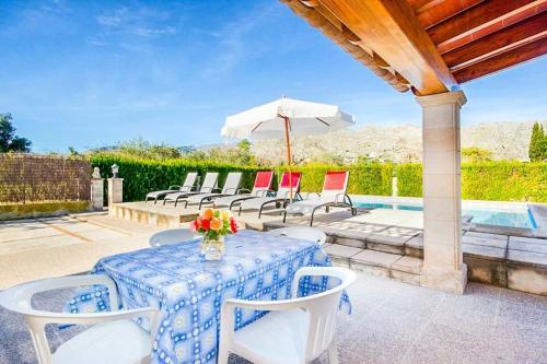 Pollenca Villa Sleeps 6 With Pool Air Con And Wifi