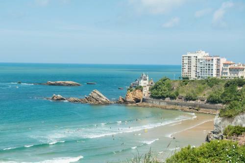 Apartamento Oc�ane Plage Cote Des Basques Par Ascenseur Parking