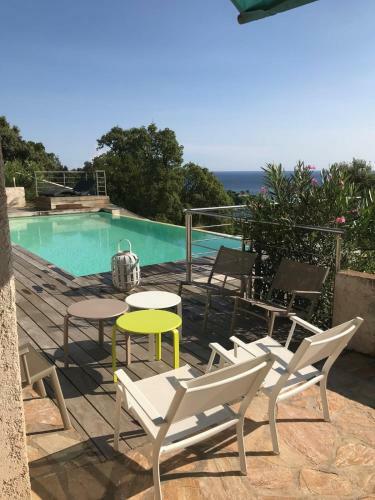 Villa 200 M Carr� Climatis�e Vueproche Mer Piscine
