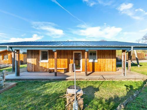 Quaint Chalet In Harreberg With Garden
