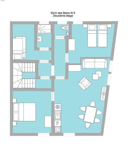 Apartamento L'ekrin Des Bains