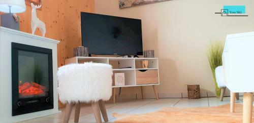 Apartamento Logement D�co Montagne. R�sidence Avec Piscine