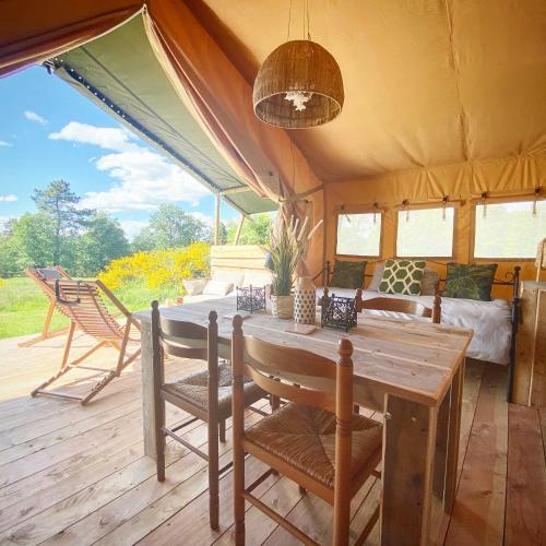Safari Tents At Le Ranch Camping
