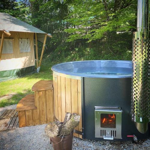Safari Tents At Le Ranch Camping
