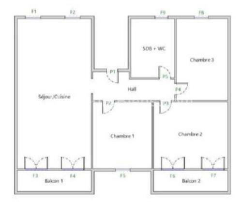 Apartamento Logement Entier Hte Bruno