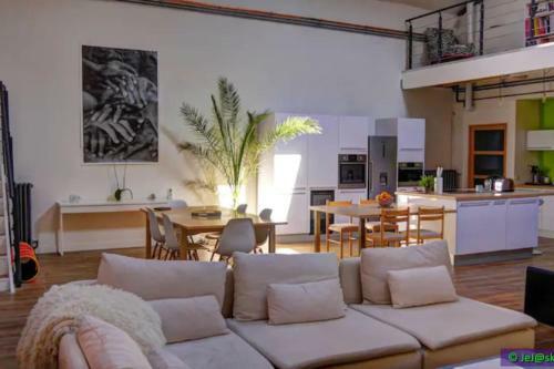 Apartamento Loft Au Coeur de Tours Avec Parking S�curis�