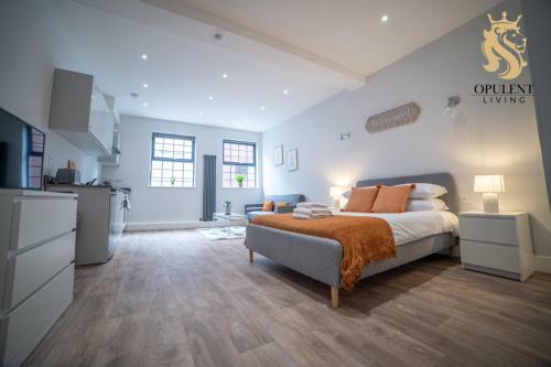 Apartamento Boutique Studio Luton Centre By Opulent Living Serviced Accommodation