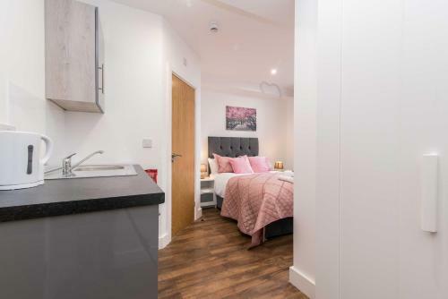 Apartamento Sublime Stays Stylish Studios Stoke City Centre