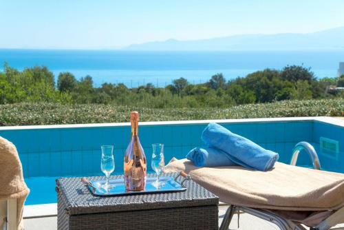 Elite Villa Crete Villa Panorama 5 Bedroom Sea Views Elounda