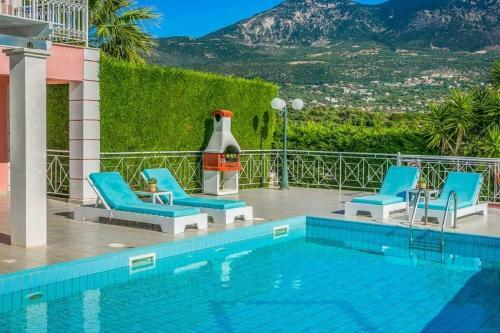 Karavados Villa Sleeps 4 Pool Air Con Wifi