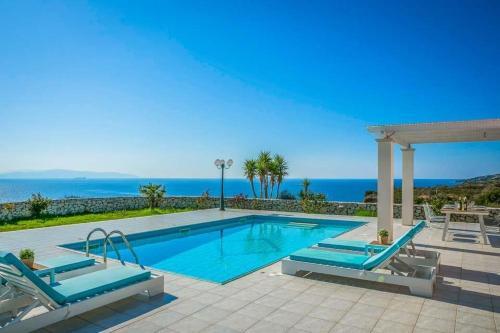 Karavados Villa Sleeps 4 Pool Air Con Wifi