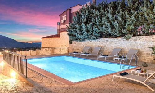 Villa Kermes Heated Pool