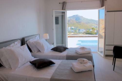 Cycladic Lux Villa Ortus Light Blue With Pool!