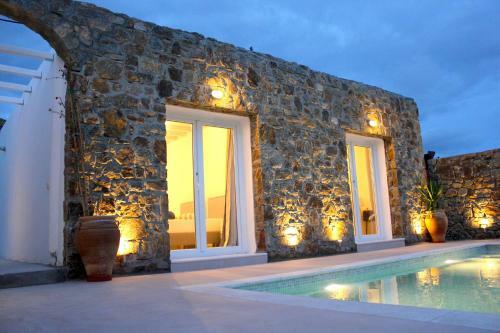 Cycladic Lux Villa Ortus Light Blue With Pool!