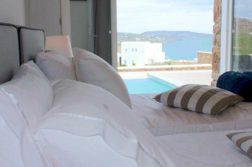 Cycladic Lux Villa Ortus Light Blue With Pool!