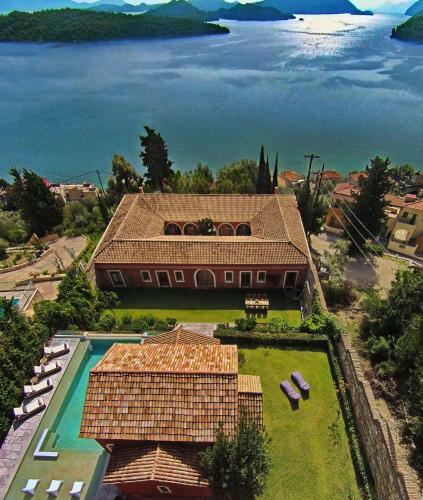 Luxury Lefkada Villa Villa Veneziano Pool Jacuzzi 5 Bdr Perigiali