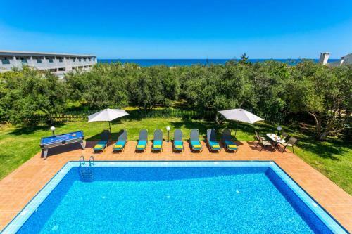 Pirgos Villas, With Optional Heated Pool