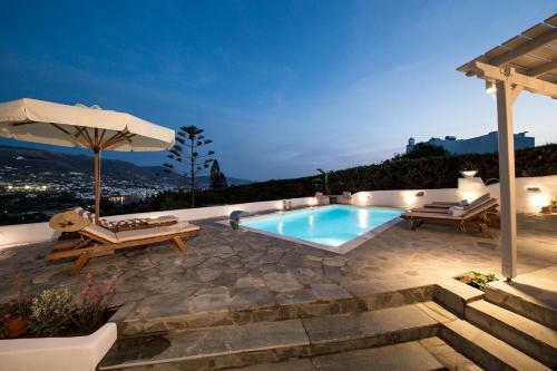 Villa Deep Blue With Private Pool Next To Parikia