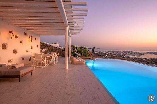 Faros Armenistis Villa Sleeps 18 With Pool And Air Con