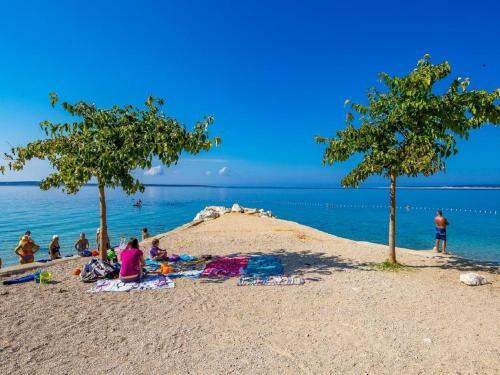 Lovely Apartment In Mandre With Barbecue