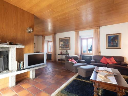 Pleasant Holiday Home In Stenico With Fireplace