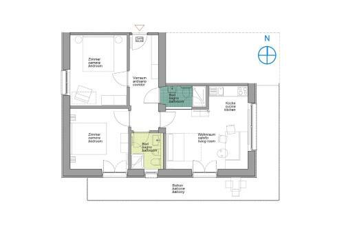 Apartamento Hus Appartement - Nr. 5