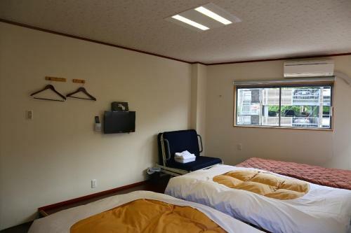 Hotel Izu 4 Sea Ocean Reinforced Con Double Bed + Sofa Bed Unit With Bath (20