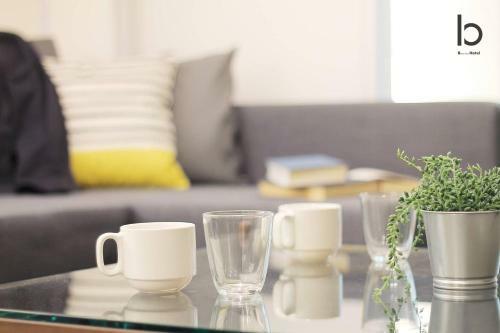 Bhotel 559 Comfy Bright 2br Apartment For 5 People