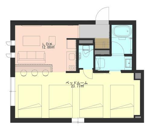 Apartamento Grand Base Urakami