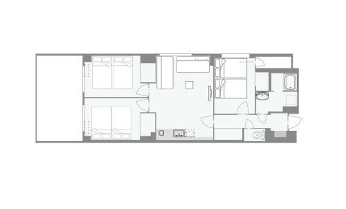 Apartamento Jpride Uemachidai Condo