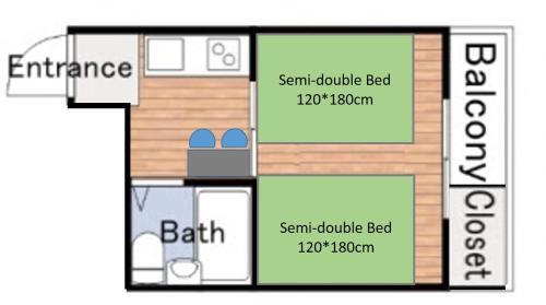 Apartamento Urban Plaza Bnb X 1