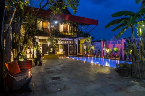 Villa Temple Art House With Private Pool