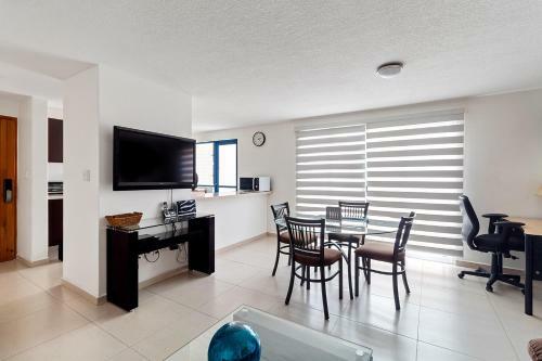 Apartamento Acogedora Suite Alberca Bernardo Quintana 3b