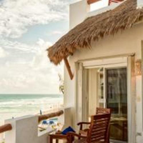 Beach Front Villa With Infinity Pool