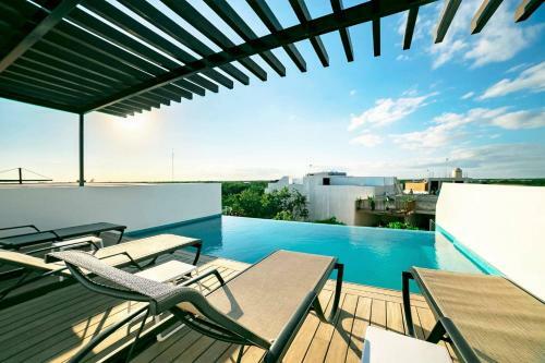 New And Fully Equipped 2 Br Apartment In Aldea Zama - Qs17