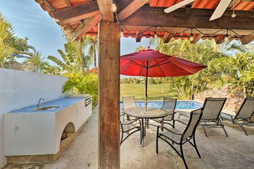 Villa Tropical Retreat With Private Pool And Beach Access!