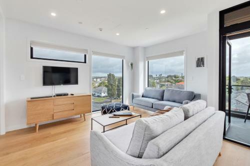 Apartamento Takapuna Contemporary 2br W/ Carpark