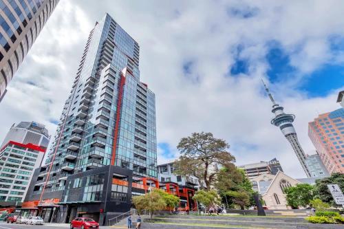 Apartamento Amazing Harbour, Skytower And Rangitoto Views