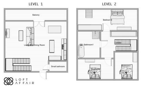 Apartamento Penthouse Harmonica By Loft Affair